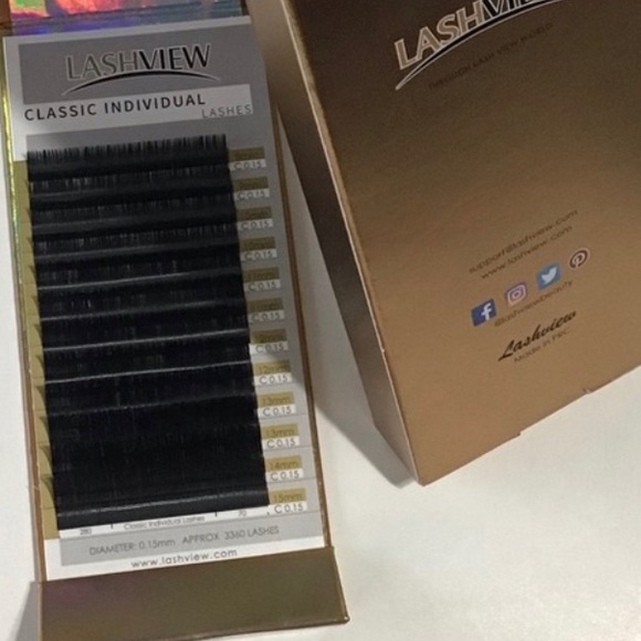 LASHVIEW Eyelash Extensions Classic Individuals - Picture 3 of 3